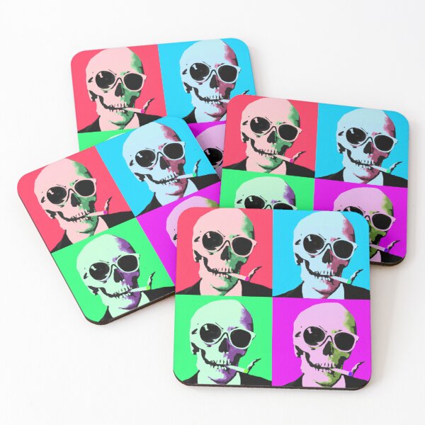 Artikelvorschau, Pop Art Skull entworfen und verkauft von PVSKI.