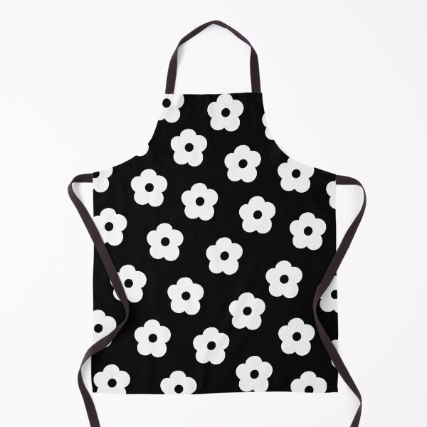 Item preview, Black and White Groovy Flower Pattern designed and sold by OneThreeSix.