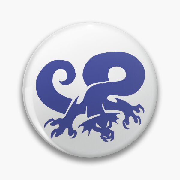 Item preview, Blue Tatzelwurm Emblem designed and sold by Nealoc.