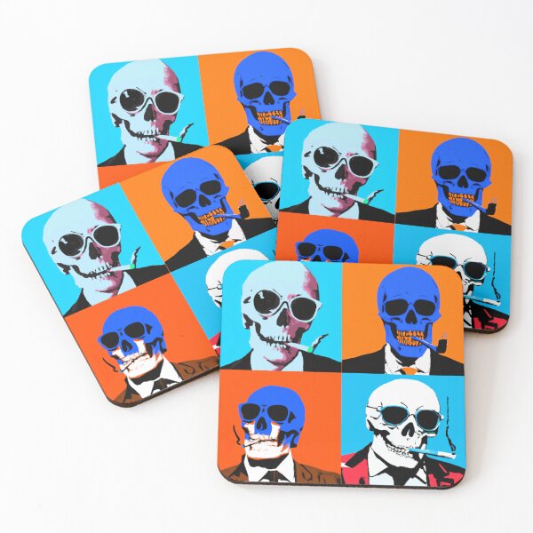 Artikelvorschau, Pop Art Skull entworfen und verkauft von PVSKI.