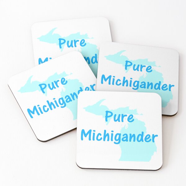 Item preview, Pure Michigander (white) designed and sold by Stephanie Hardy.