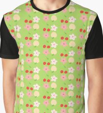 peach & cherry Graphic T-Shirt