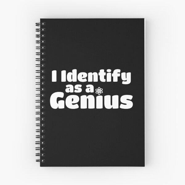 Item preview, I Identify as a Genius designed and sold by Stribo.