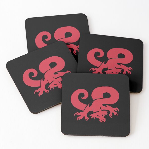 Item preview, Red Tatzelwurm Emblem designed and sold by Nealoc.
