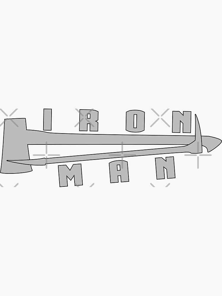 "Firefighter Irons Logo" Sticker for Sale by MayhemDesigns Redbubble