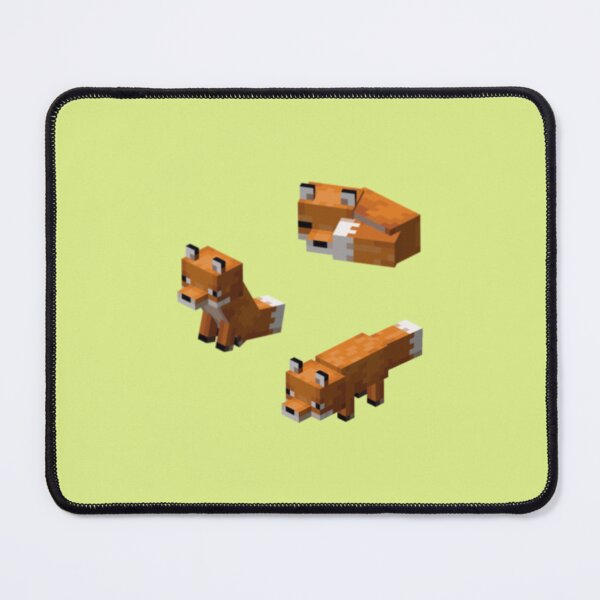 Item preview, Minecraft Cute Fox Sticker Sheet designed and sold by boscioguidena.