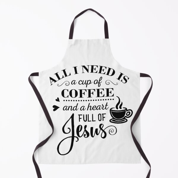 Item preview, all i need is a cup of coffee and a heart full of jesus designed and sold by ikrame-shop.