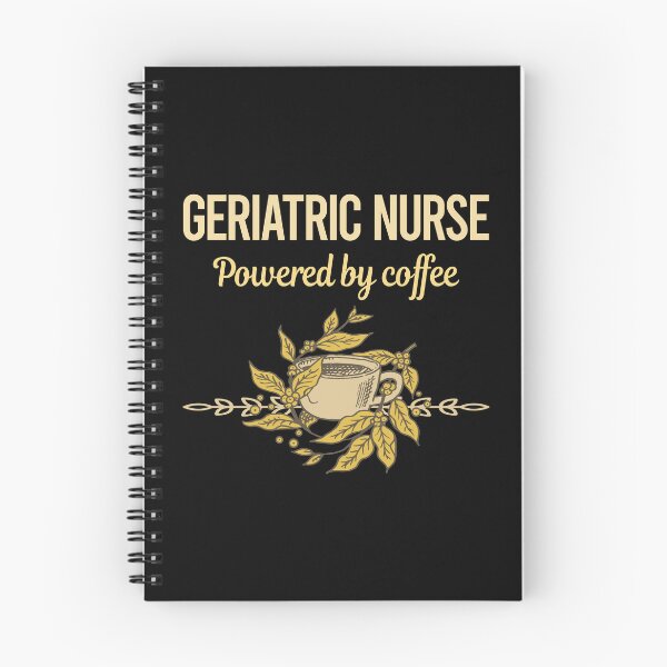 Item preview, Powered By Coffee Geriatric Nurse designed and sold by toniabrendaom.