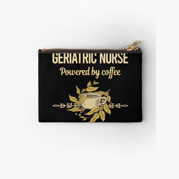 Item preview, Powered By Coffee Geriatric Nurse designed and sold by toniabrendaom.