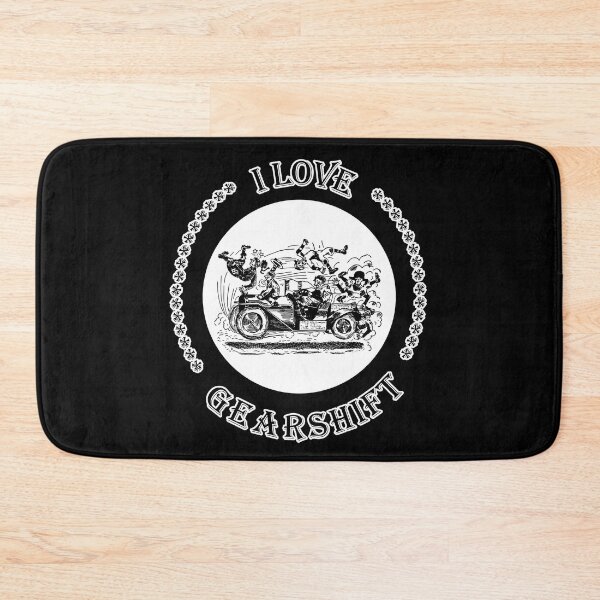 Item preview, I love Gearshift - Sarcasm Lovers Retro Design for T-shirts, iPhone Cases, Stickers and Other Accessories designed and sold by Ridiculam Toga.
