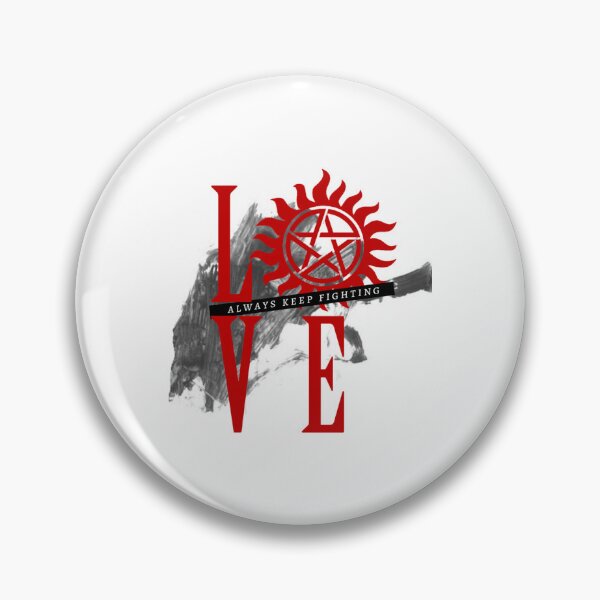 Item preview, Always Keep Fighting - Supernatural LOVE   designed and sold by Jezarkshop.