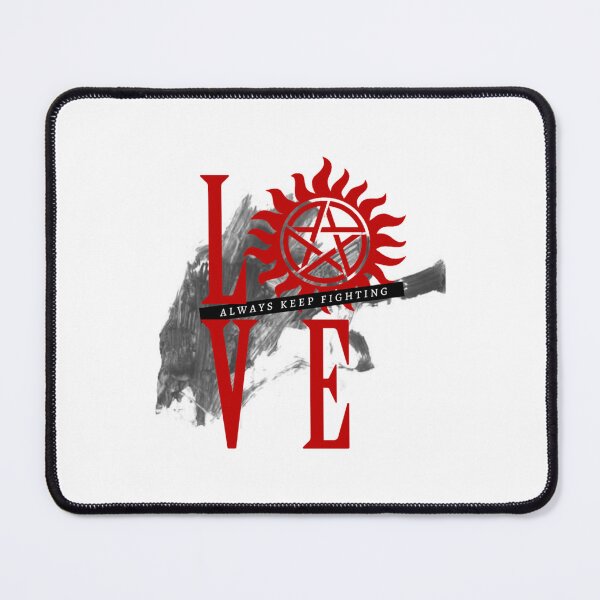 Item preview, Always Keep Fighting - Supernatural LOVE   designed and sold by Jezarkshop.