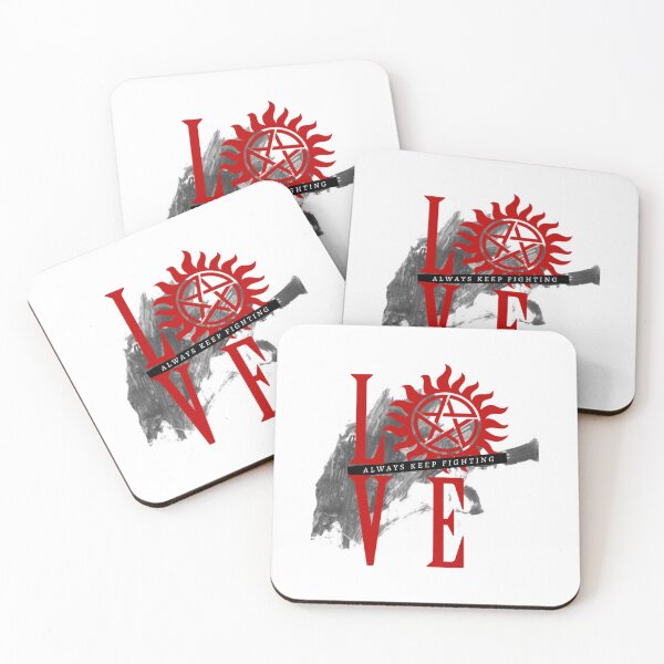 Item preview, Always Keep Fighting - Supernatural LOVE   designed and sold by Jezarkshop.