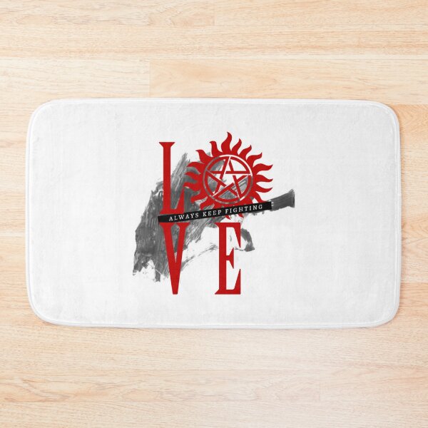 Item preview, Always Keep Fighting - Supernatural LOVE   designed and sold by Jezarkshop.