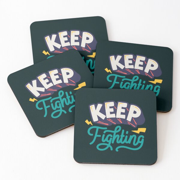 Item preview, Keep Fighting (2)   designed and sold by Jezarkshop.