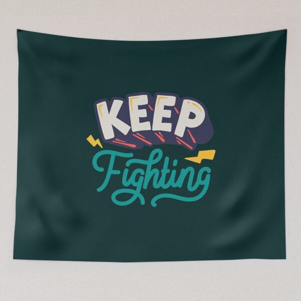 Item preview, Keep Fighting (2)   designed and sold by Jezarkshop.