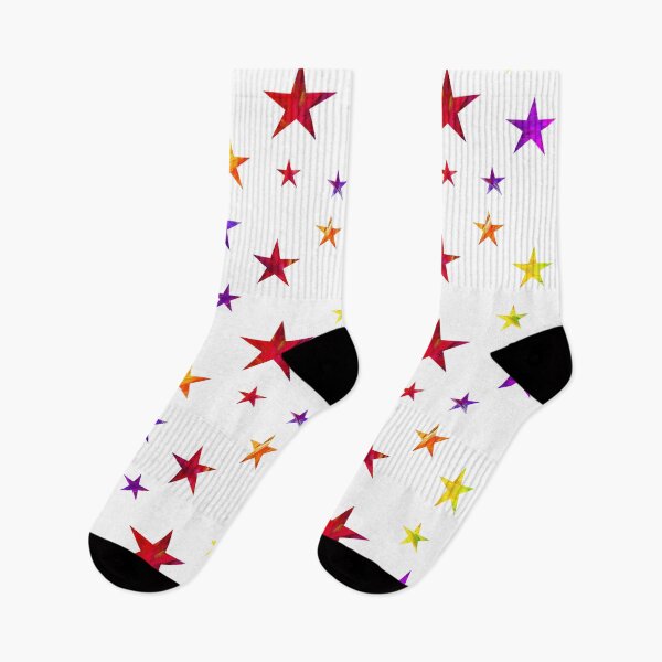 Item preview, Colorful Stars drawing designed and sold by Blondiabshop.