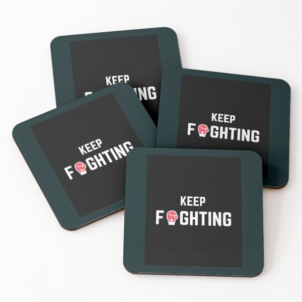 Item preview, Keep Fighting Motivational Design   designed and sold by Jezarkshop.