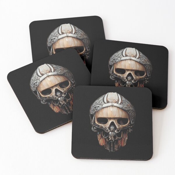 Item preview, Viking Warrior Skull designed and sold by meshhead.
