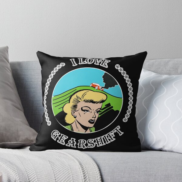 Item preview, I love Gearshift - Sarcasm Lovers Retro Design for T-shirts, iPhone Cases, Stickers and Other Accessories designed and sold by Ridiculam Toga.