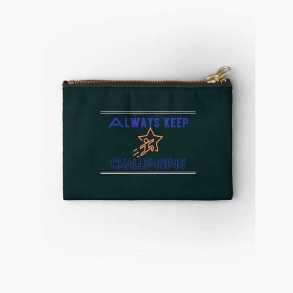 Item preview, Navy Typography Design always keep challenging funny shirt 2023   designed and sold by Jezarkshop.