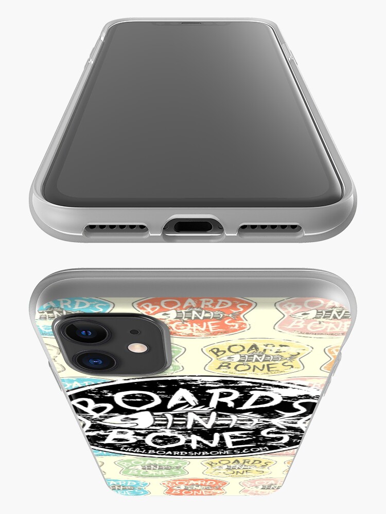 Alternate view of BoardsNBones Distressed Look Logo Phone Case iPhone Case & Cover