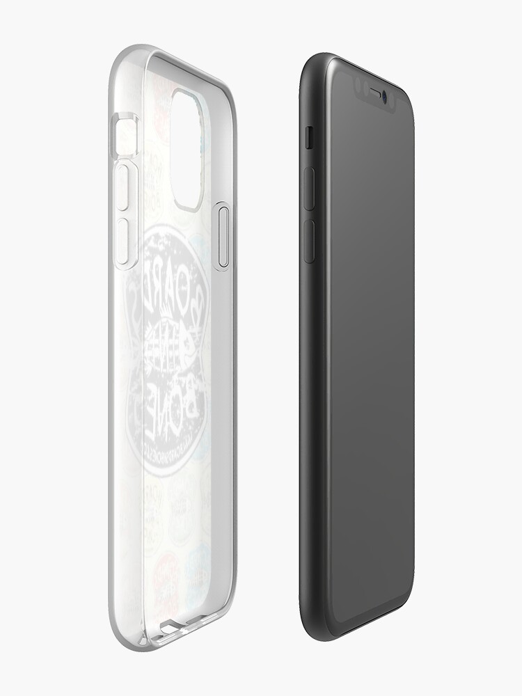 Alternate view of BoardsNBones Distressed Look Logo Phone Case iPhone Case & Cover