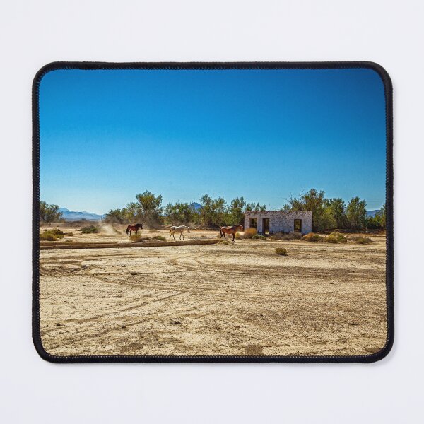 Item preview, Wild Horses at Death Valley Junction designed and sold by GestaltImagery.