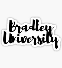 Bradley University Sticker Sticker