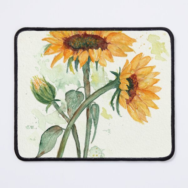 Item preview, sunflowers designed and sold by Cacatuart.