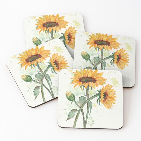 Item preview, sunflowers designed and sold by Cacatuart.