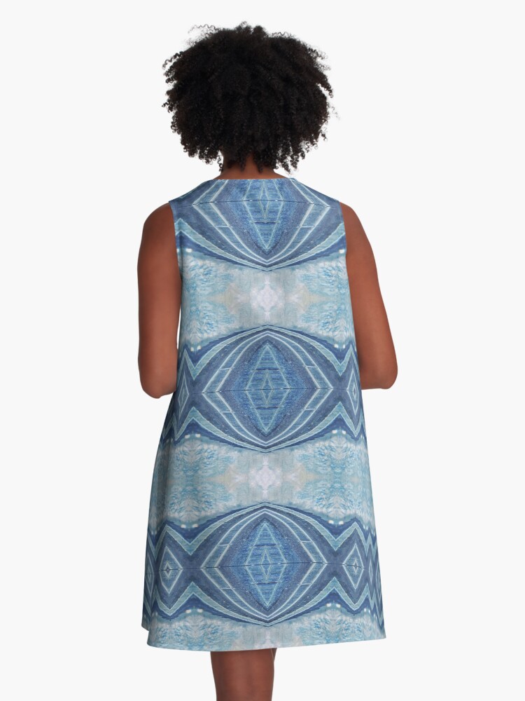 Thumbnail 3 of 4, A-Line Dress, Echoes Of Rhythm designed and sold by kinkatstyle.