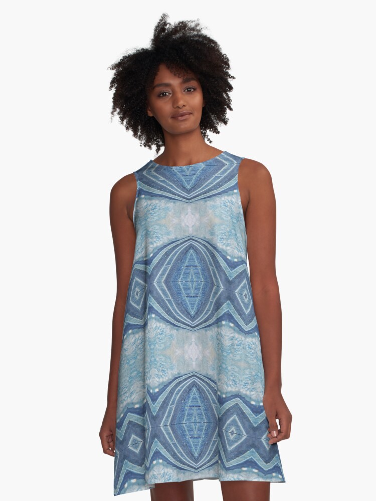 Thumbnail 1 of 4, A-Line Dress, Echoes Of Rhythm designed and sold by kinkatstyle.