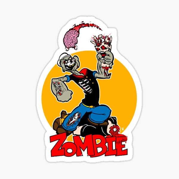 Item preview, Zombie The Sailor Man  designed and sold by Stephanie36349.