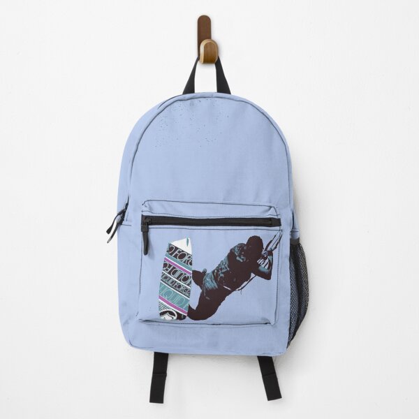 Item preview, Kitesurfing Action Kite And Surf Illustration designed and sold by taiche.
