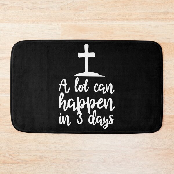 Item preview, A Lot Can Happpen in 3 Days Christian Easter Sunday Quotes designed and sold by haselshirt.