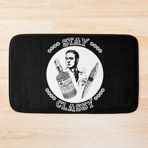 Item preview, Stay Classy - Mature Retro Design for T-shirts, iPhone Cases, Stickers and Other Accessories designed and sold by Ridiculam Toga.