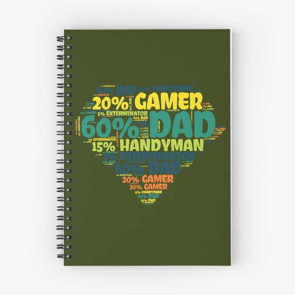 Item preview, Dad, gamer, handyman and exterminator designed and sold by moxdesign.