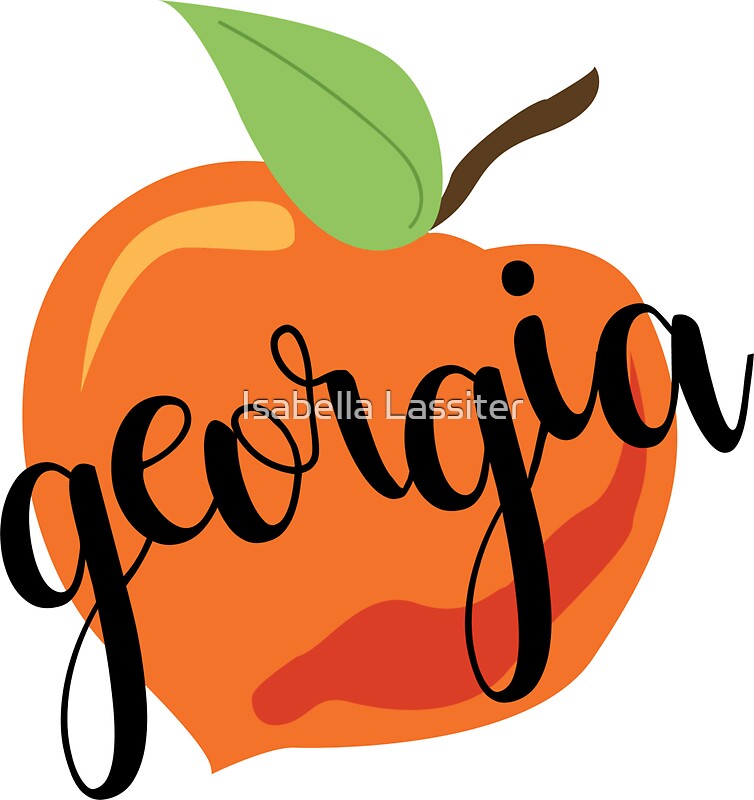 Peach" Stickers by Isabella Lassiter Redbubble
