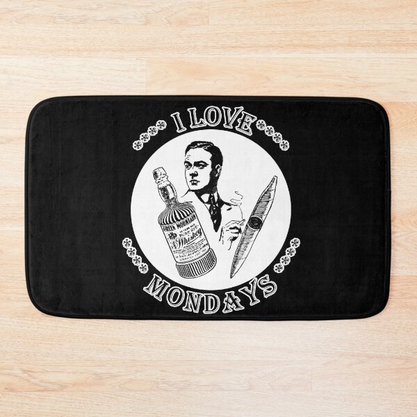 Item preview, I love Mondays - Mature Retro Design for T-shirts, iPhone Cases, Stickers and Other Accessories designed and sold by Ridiculam Toga.