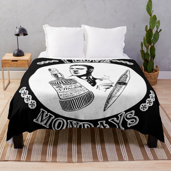 Item preview, I love Mondays - Mature Retro Design for T-shirts, iPhone Cases, Stickers and Other Accessories designed and sold by Ridiculam Toga.