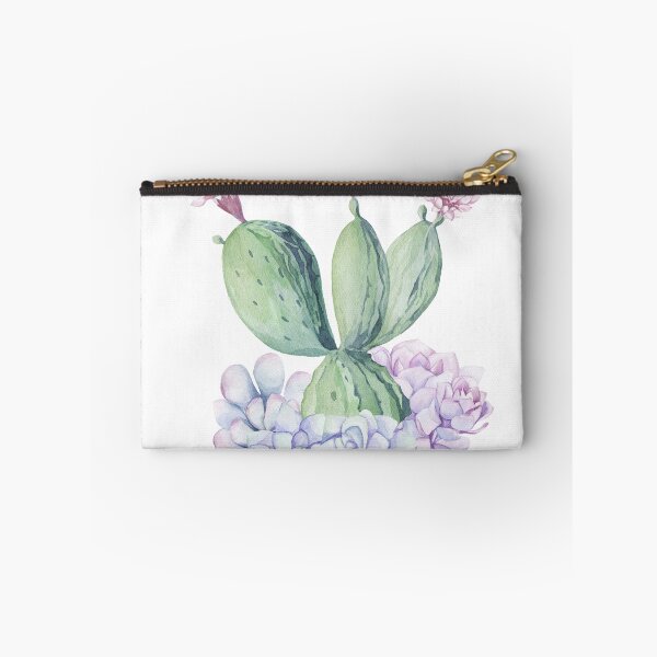 Item preview, Trendy Cactus Pink and Blue Desert Cacti Southwestern Home Decor designed and sold by DesertDecor.