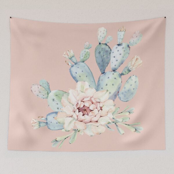 Item preview, Trendy Cactus Pink and Green Desert Cacti Southwest Decor designed and sold by DesertDecor.