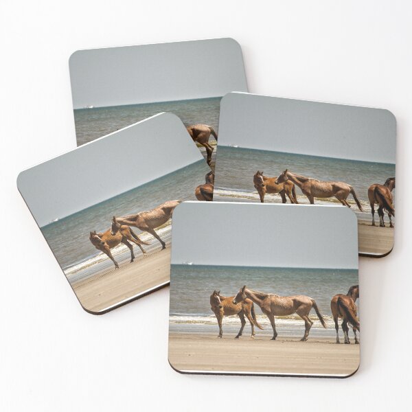 Item preview, Wild Horses on Cumberland Island designed and sold by GestaltImagery.