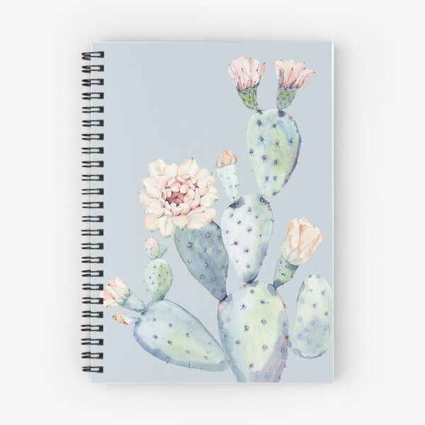 Item preview, Pretty Cactus Pink and Blue Desert Cacti Wall Art designed and sold by DesertDecor.