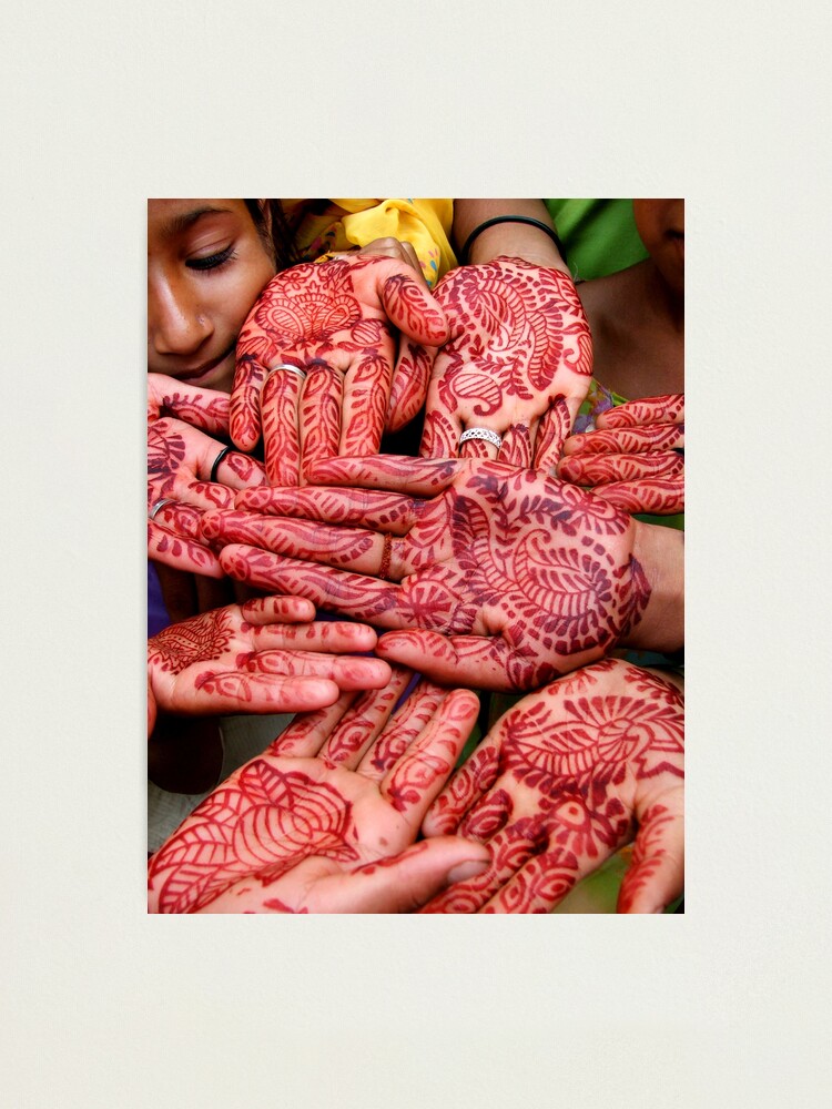 Alternate view of Henna Hands (Limited Edition Print of 50) Photographic Print