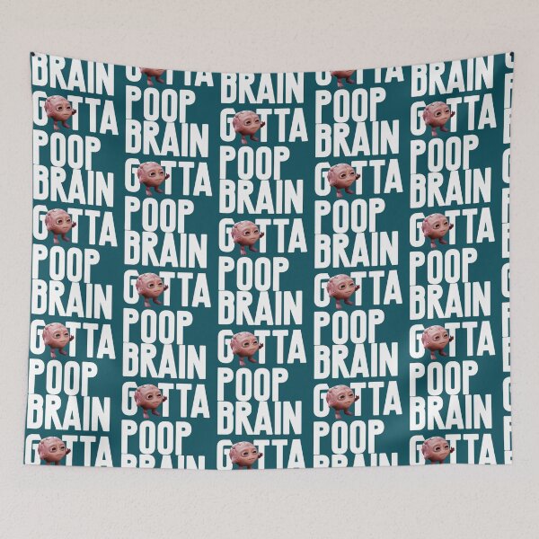 Item preview, Brain Gotta Poop   designed and sold by 123emmashirtsz.
