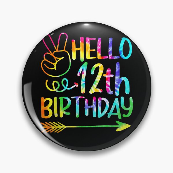 Item preview, Hello 12th Birthday I'm 12 Year Old Happy Birthday Boy Girl  designed and sold by andrewbashfordb.