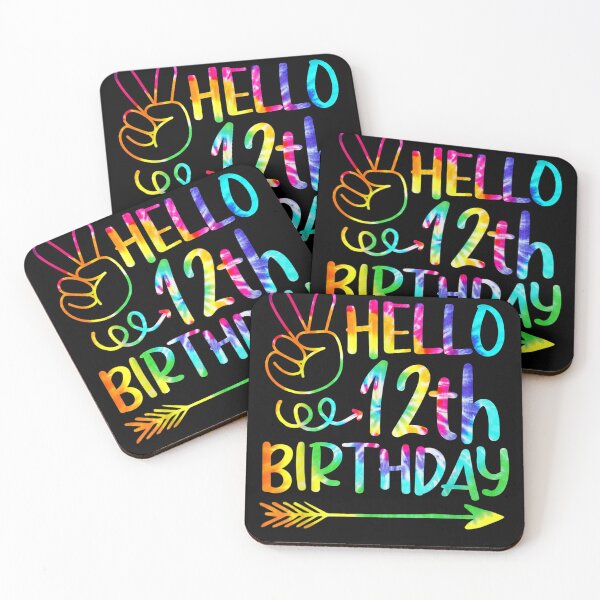 Item preview, Hello 12th Birthday I'm 12 Year Old Happy Birthday Boy Girl  designed and sold by andrewbashfordb.