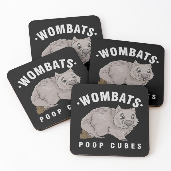 Item preview, Cute Wombat Lover Wombats Poop Cubes Wombat Owner Australian   designed and sold by 123emmashirtsz.